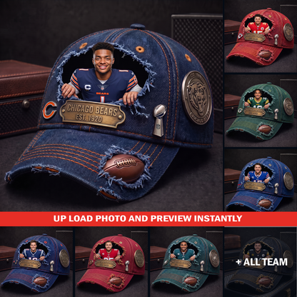 Personalized NFL Sun Hat - Gift for Football Fans 0807 NAK NHT V3