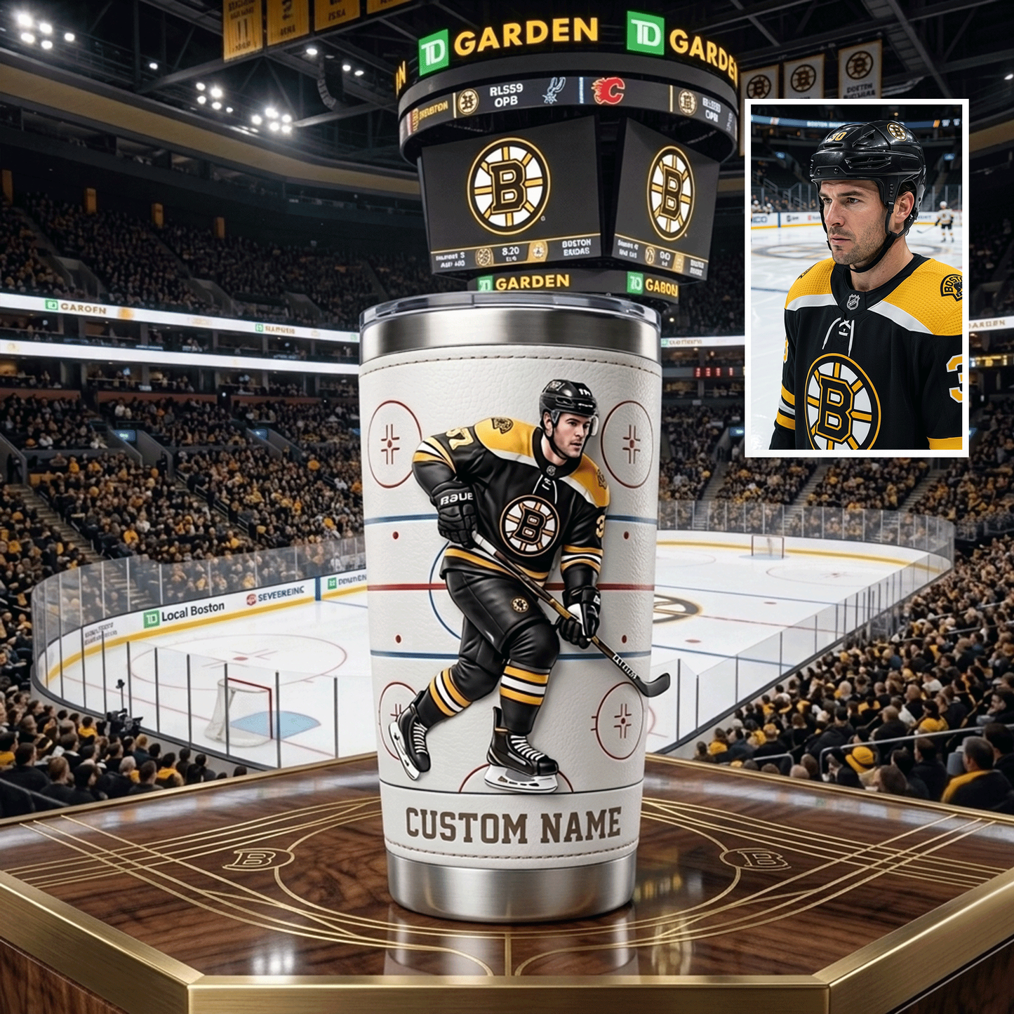 Premium NHL Personalized Hockey Tumbler NMD CTKT