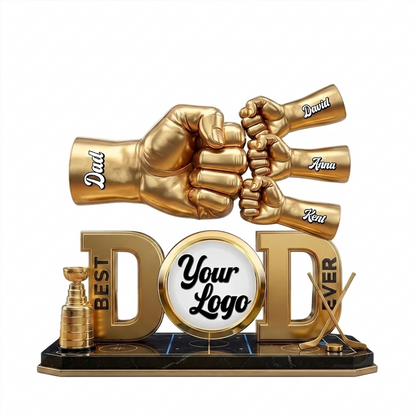 Premium NHL Champion Dad Acrylic Plaque NMD CTKT