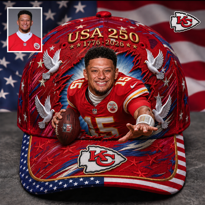 Premium NFL Personalized USA 250 Patriotic Cap NMD TTV