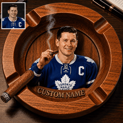 Premium NHL Personalized Luxury Ashtray For Cigars NMD CTKT