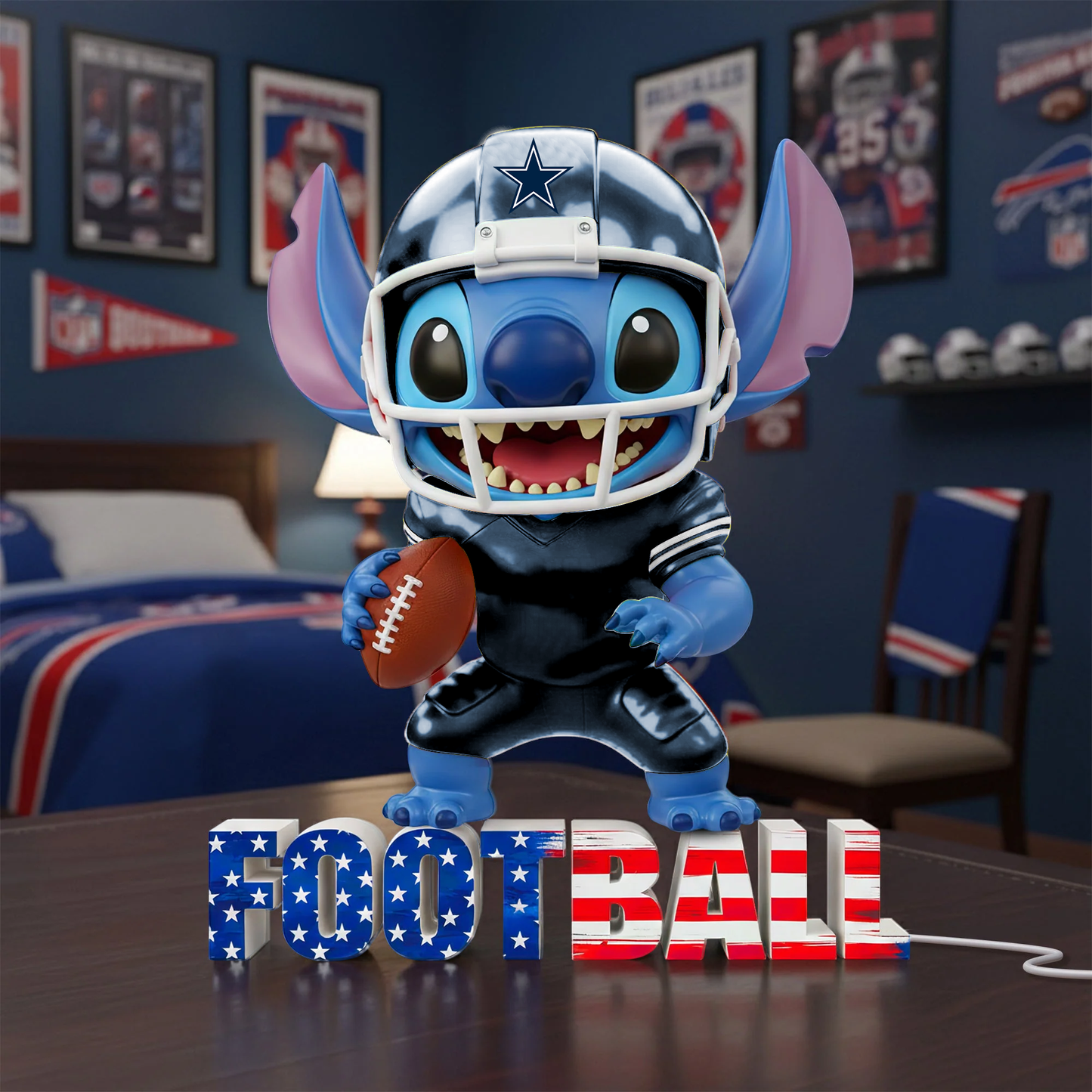Premium NFL x SNP Spirit Acrylic Light Box NMD CTKT