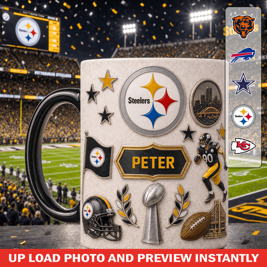 Personalized NFL Premium Mug Gift for Football Fans 0807 NAK TTT