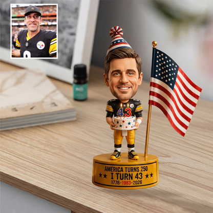 Premium NFL Personalized Birthday 3D Figurine NMD TTV