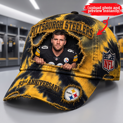 Premium NFL Personalized Anniversary Distressed Cap NMD TTV