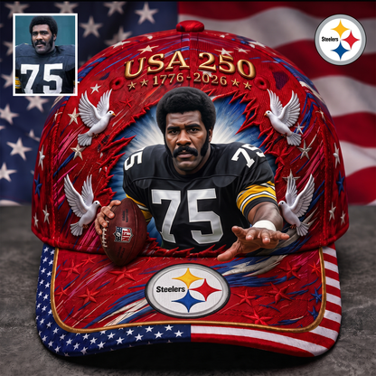 Premium NFL Personalized USA 250 Patriotic Cap NMD TTV