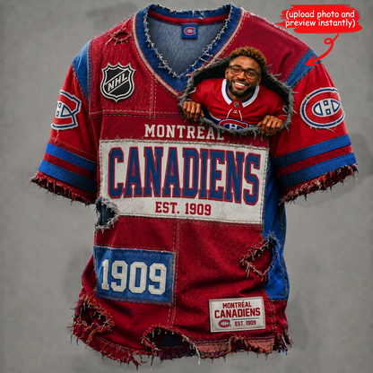 Personalized NHL Premium V-Neck T-shirt Gift For Fans 2306 NAK TTT