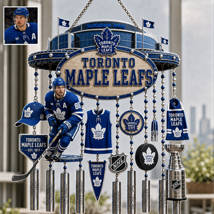 Premium NHL Personalized Wind Chime NMD CTKT