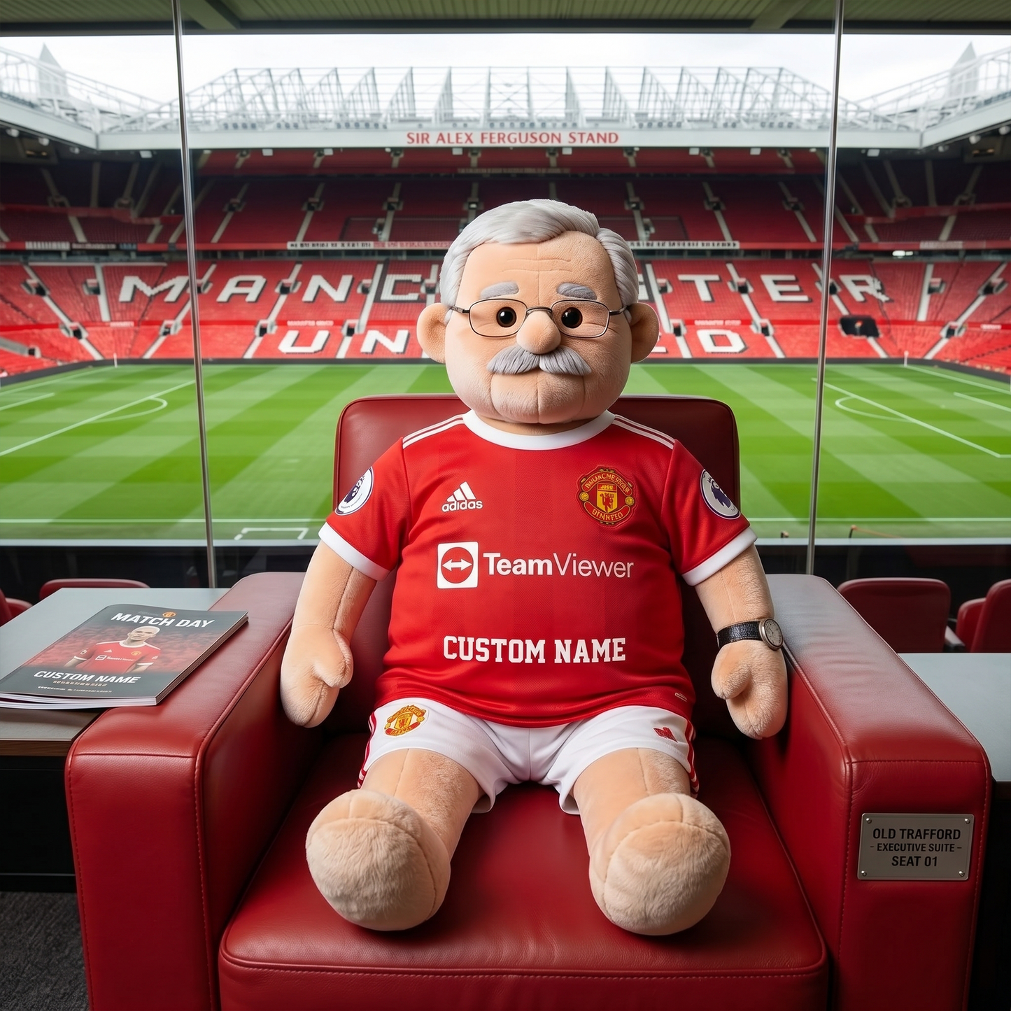 Funny EPL Personalized Premium Faux Fur Pillow 1206 NAK NHT