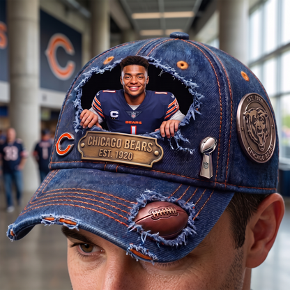 Personalized NFL Sun Hat - Gift for Football Fans 0807 NAK NHT V3