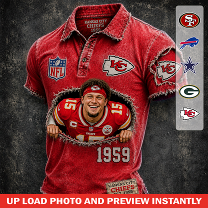 Personalized NFL Premium Polo Gift For Fans 2406 NAK TTT
