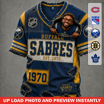 Personalized NHL Premium V-Neck T-shirt Gift For Fans 2306 NAK TTT