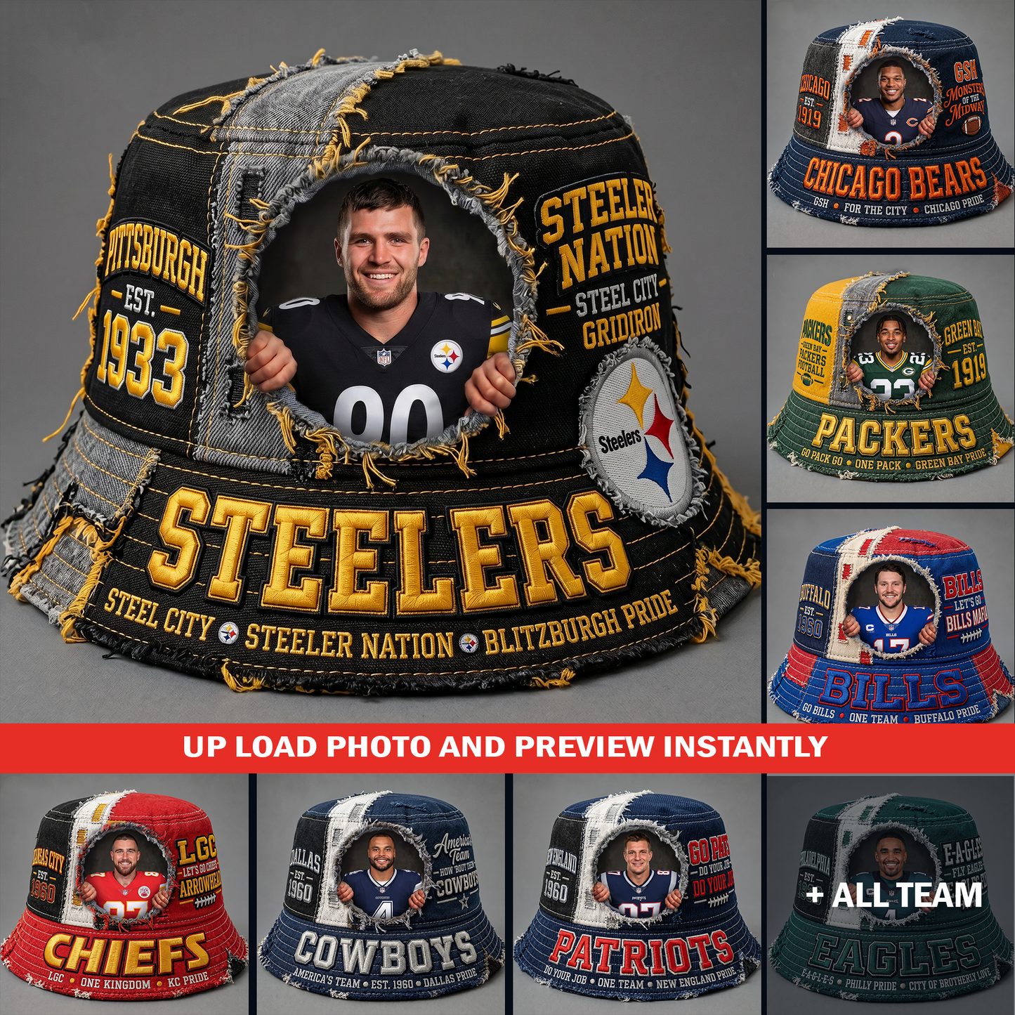 Premium NFL Personalized Edition Bucket Hat 0707 NAK TTT