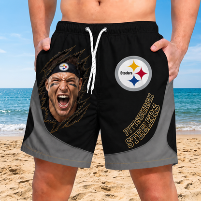 Premium NFL Personalized Shorts 0807 NAK TTT