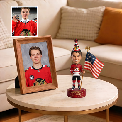 Premium NHL Personalized Birthday 3D Figurine NMD TTV