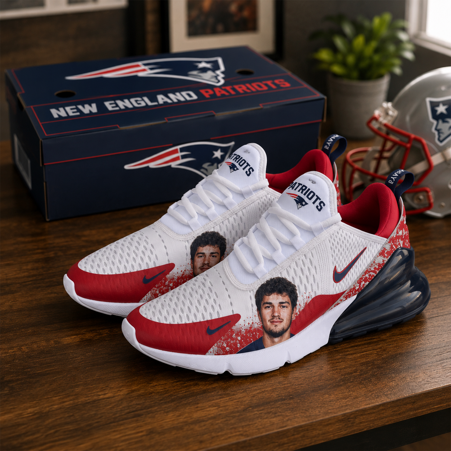 Personalized NFL Air Cushion Sports Sneakers 1307 NAK TTT