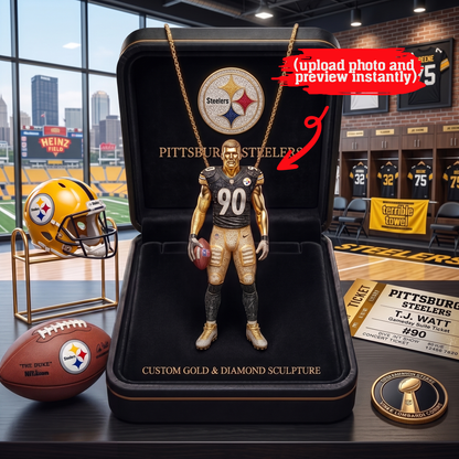 Premium NFL Personalized Gold Chain NMD TTV