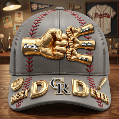 MLB Premium Dad Squad Athletic Club Classic Cap - Personalized Gift For Sporty Dads  NAK TTT