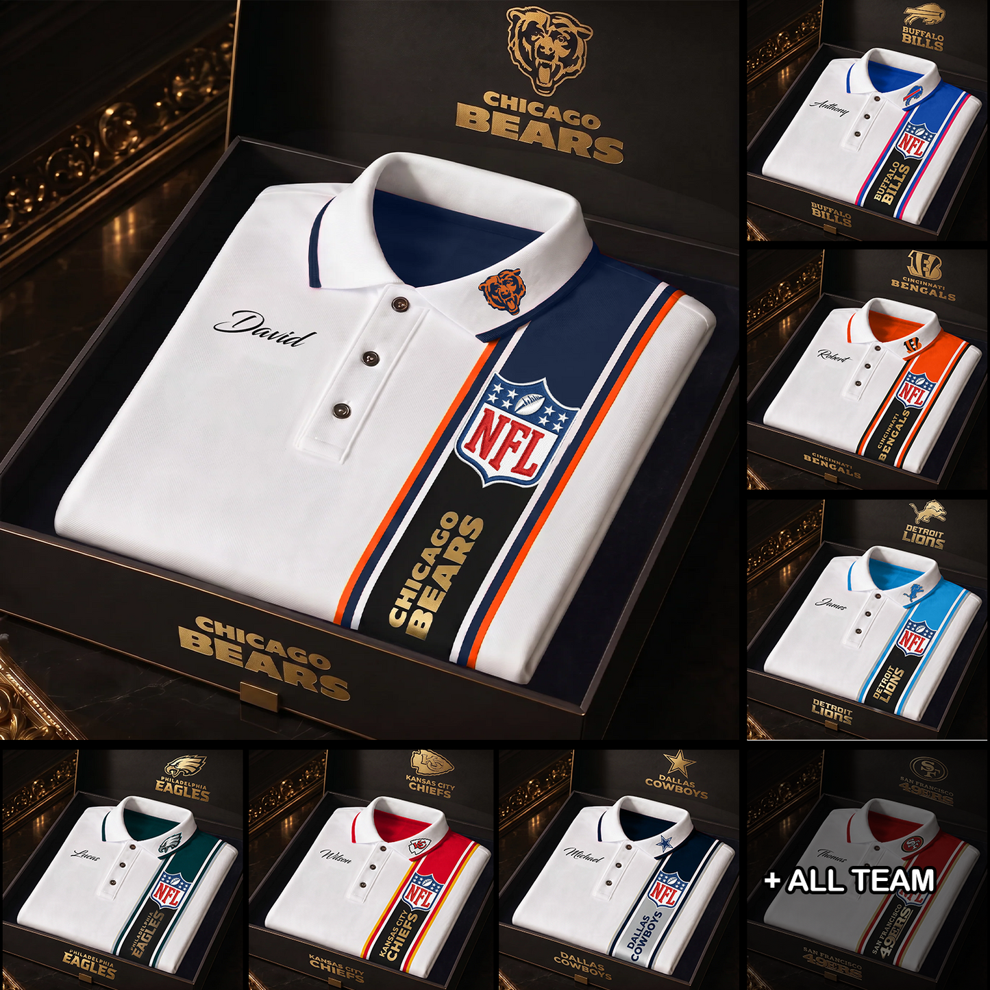 Premium NFL Personalized Polo Shirt 1107 NAK NHT V2