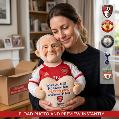 EPL Memorial Pillow - Custom Shaped Pillow 1606 NAK NHT