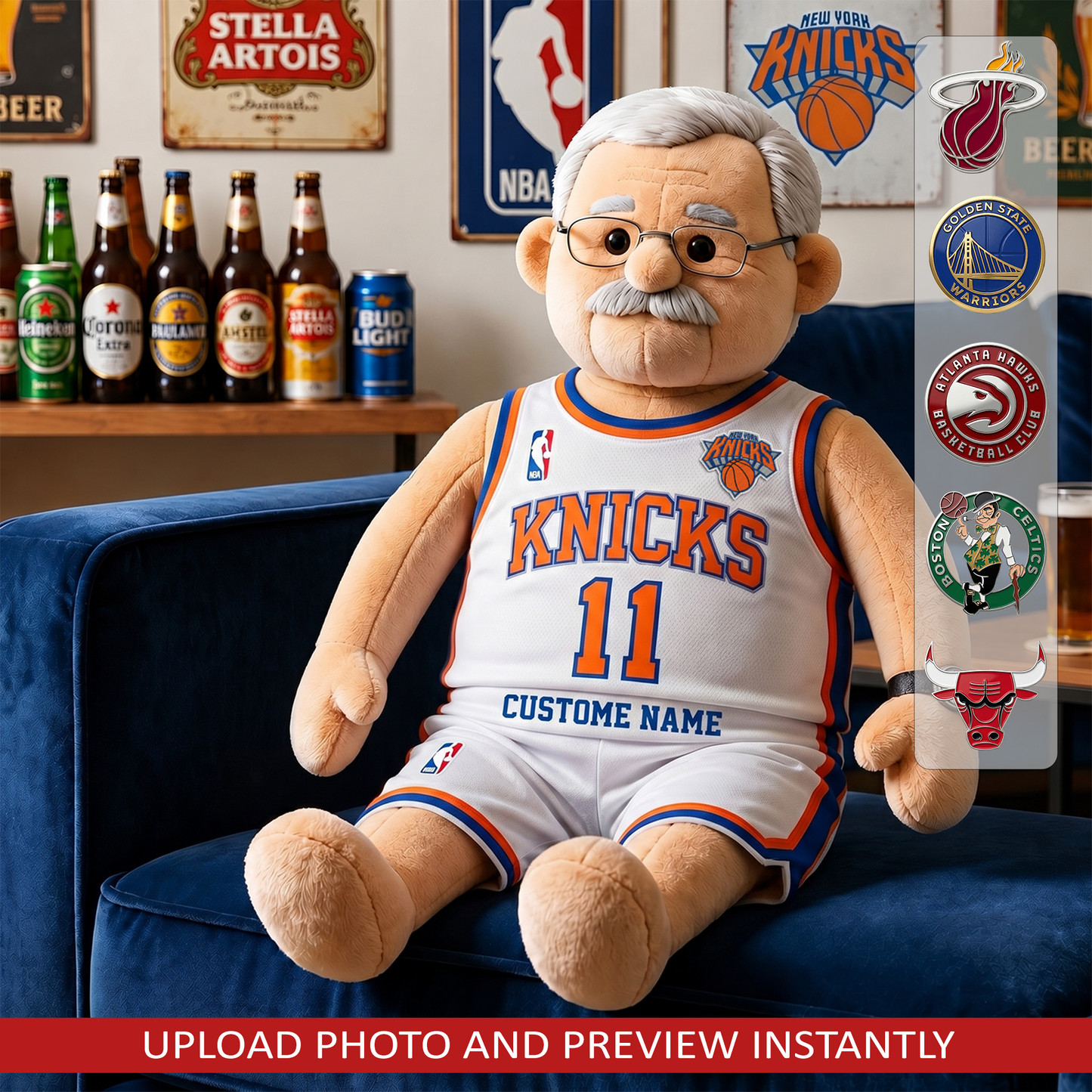 Personalized 2026 NBA Championship Commemorative Plush Doll 1506 NAK NHT