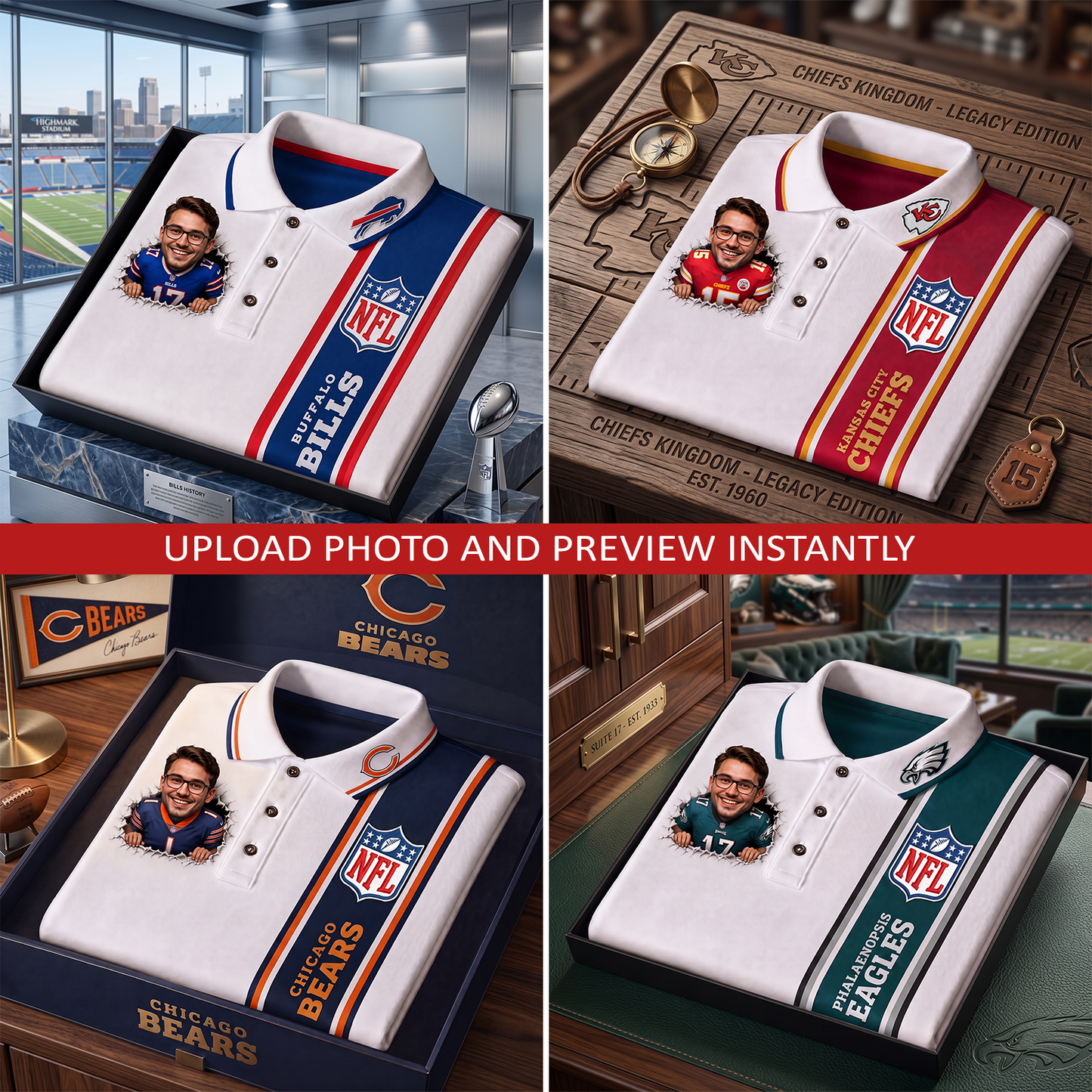 Premium NFL Personalized Polo Shirt 0607 NAK NHT
