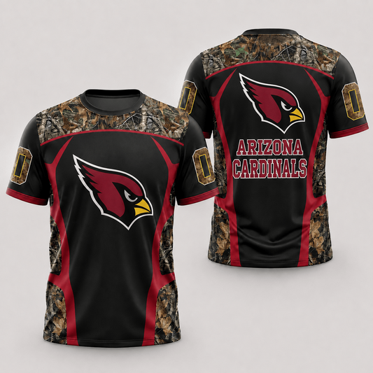ARI x NFL Hunting Camo 3D Shirt