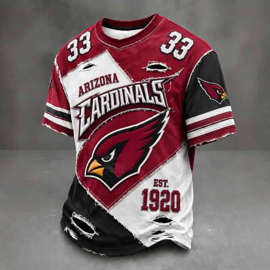 ARI x NFL Men's Professional Football Style Shirt