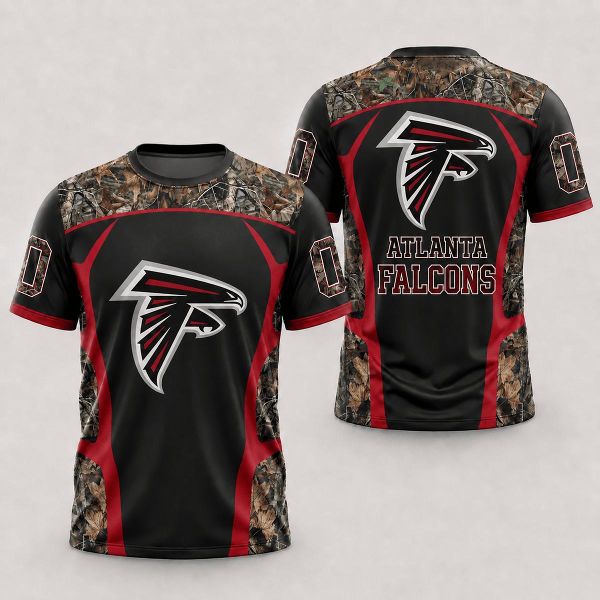 ATL x NFL Hunting Camo 3D Shirt