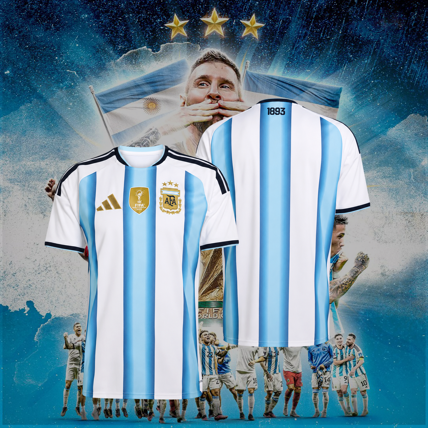 Premium World Cup Fan 3D Shirt NMD TTV