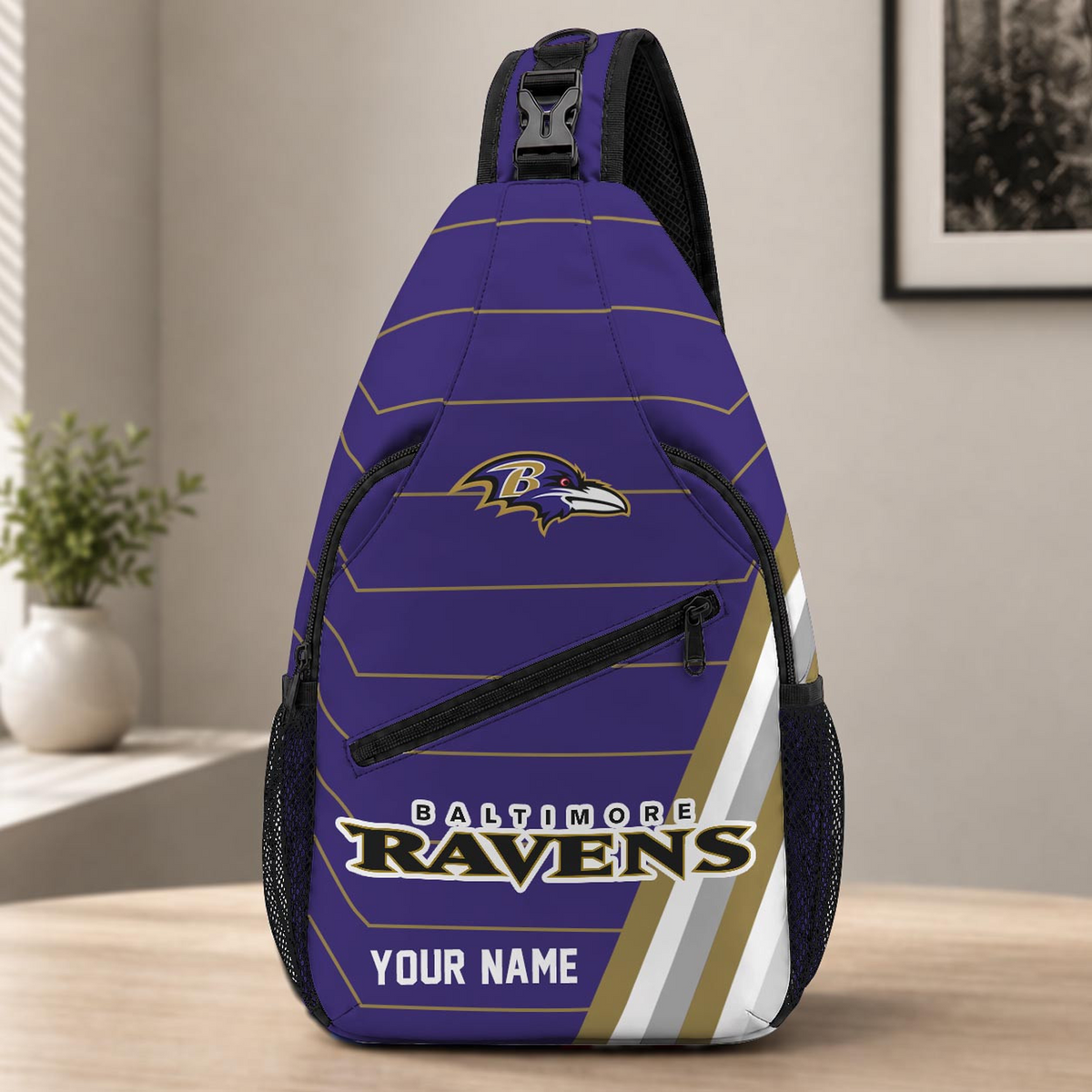 BAL x NFL Crossbody Sling Bag