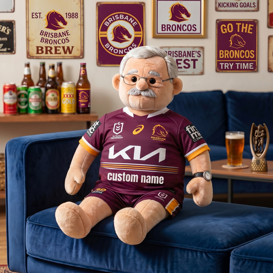 Funny NRL Personalized Premium Faux Fur Pillow 1206 NAK NHT