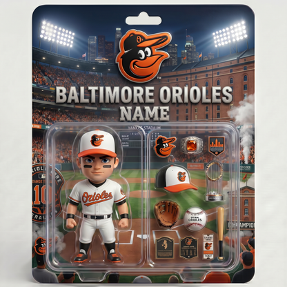 Personalized Baseball Fan Plaque, Custom Photo Sports Collectible Display, Custom Name Baseball Player Figure, Gift For Baseball Lovers And Sports Fans BQH