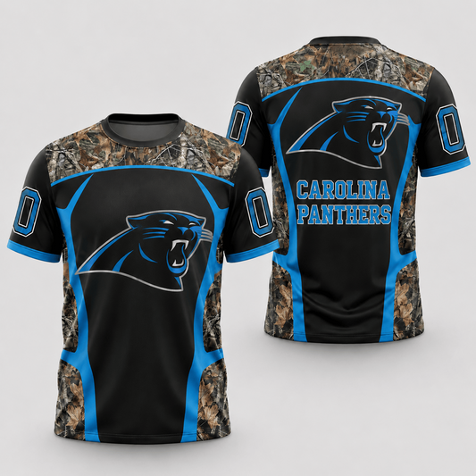 CAR x NFL Hunting Camo 3D Shirt