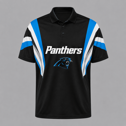 CAR x NFL Sleeve Collared Sports Polo Shirt