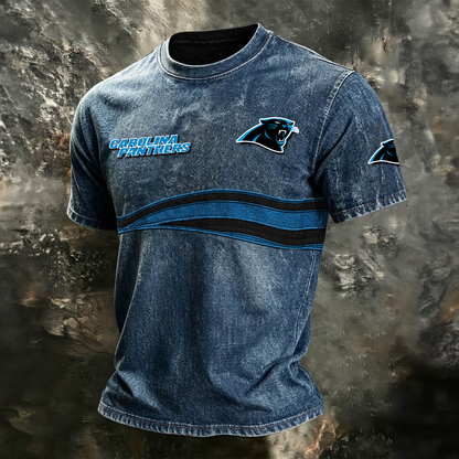 CAR x NFL Washed Cotton Retro Men's T-shirt