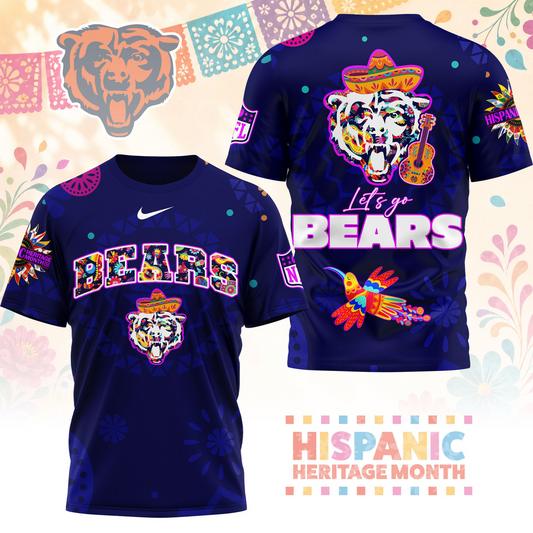 CHI x NFL Hispanic Heritage Fiesta 3D Shirt 2007
