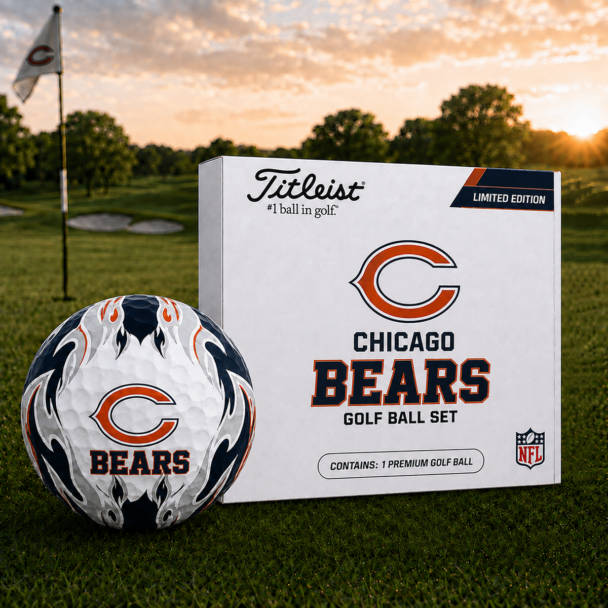 CHI x NFL Inspired Golf Ball Set Premium Golf Balls V3
