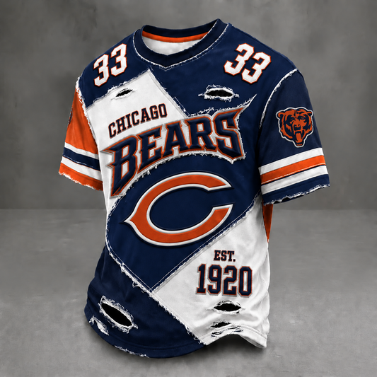 CHI x NFL Men's Professional Football Style Shirt