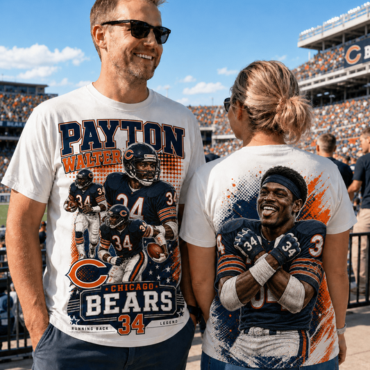 CHI x NFL Premium Football Player Graphic Shirt
