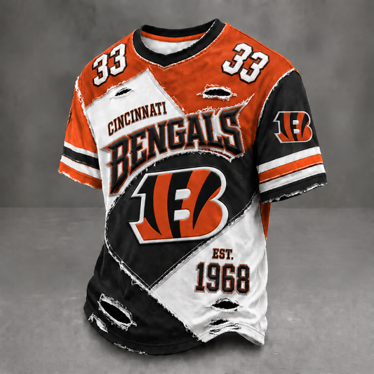 CIN x NFL Men's Professional Football Style Shirt