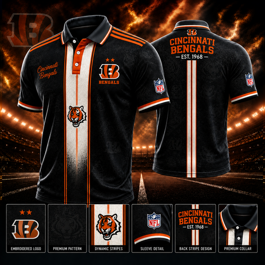 CIN x NFL Polo Shirt Limited Edition