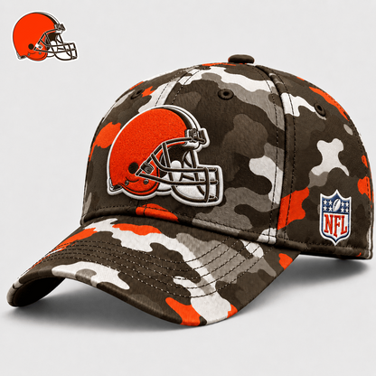 CLE x NFL Premium Camo Game Day Cap