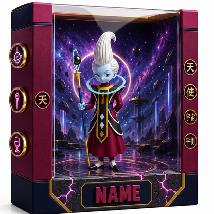 Personalized Anime Plaque Custom Photo – Martial Arts Kid Gift, Custom 3D Character Display, Birthday Gift for Kids, Name Personalized Keepsake