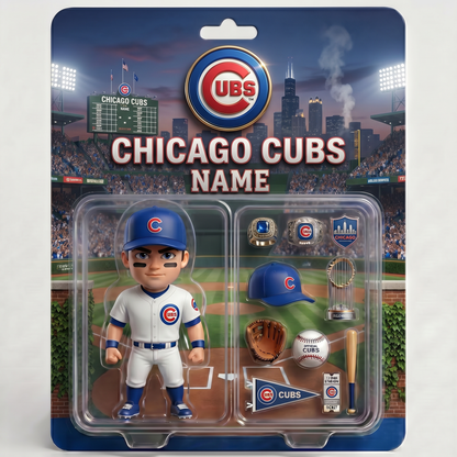 Personalized Baseball Fan Plaque, Custom Photo Sports Collectible Display, Custom Name Baseball Player Figure, Gift For Baseball Lovers And Sports Fans BQH