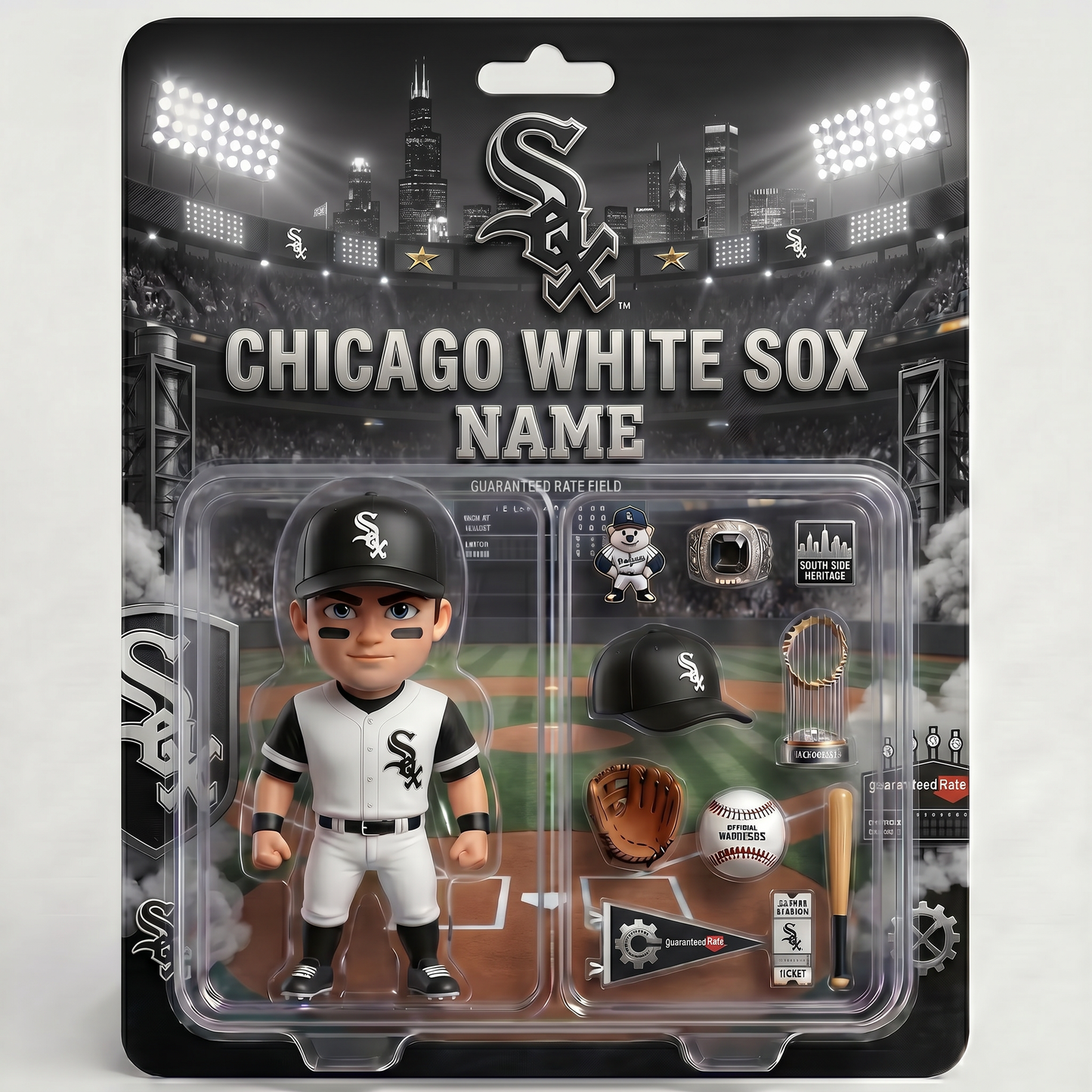 Personalized Baseball Fan Plaque, Custom Photo Sports Collectible Display, Custom Name Baseball Player Figure, Gift For Baseball Lovers And Sports Fans BQH