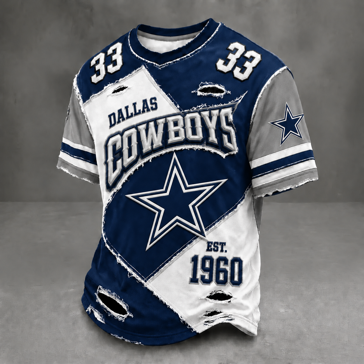 DAL x NFL Men's Professional Football Style Shirt