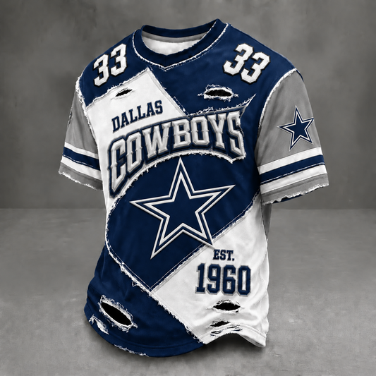 DAL x NFL Men's Professional Football Style Shirt