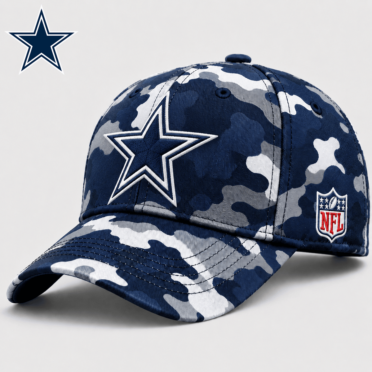 DAL x NFL Premium Camo Game Day Cap