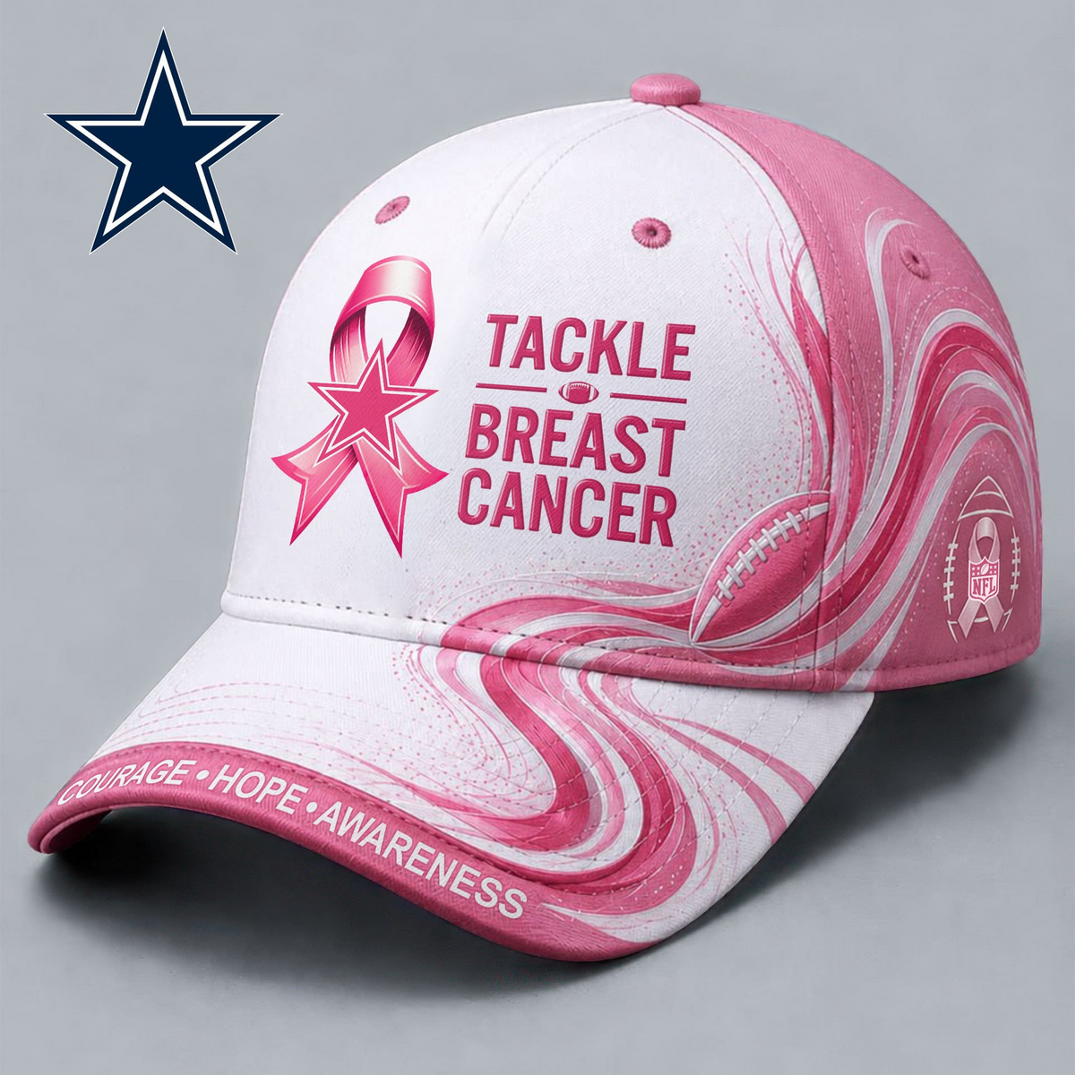 DAL x NFL Tackle Breast Cancer Cap